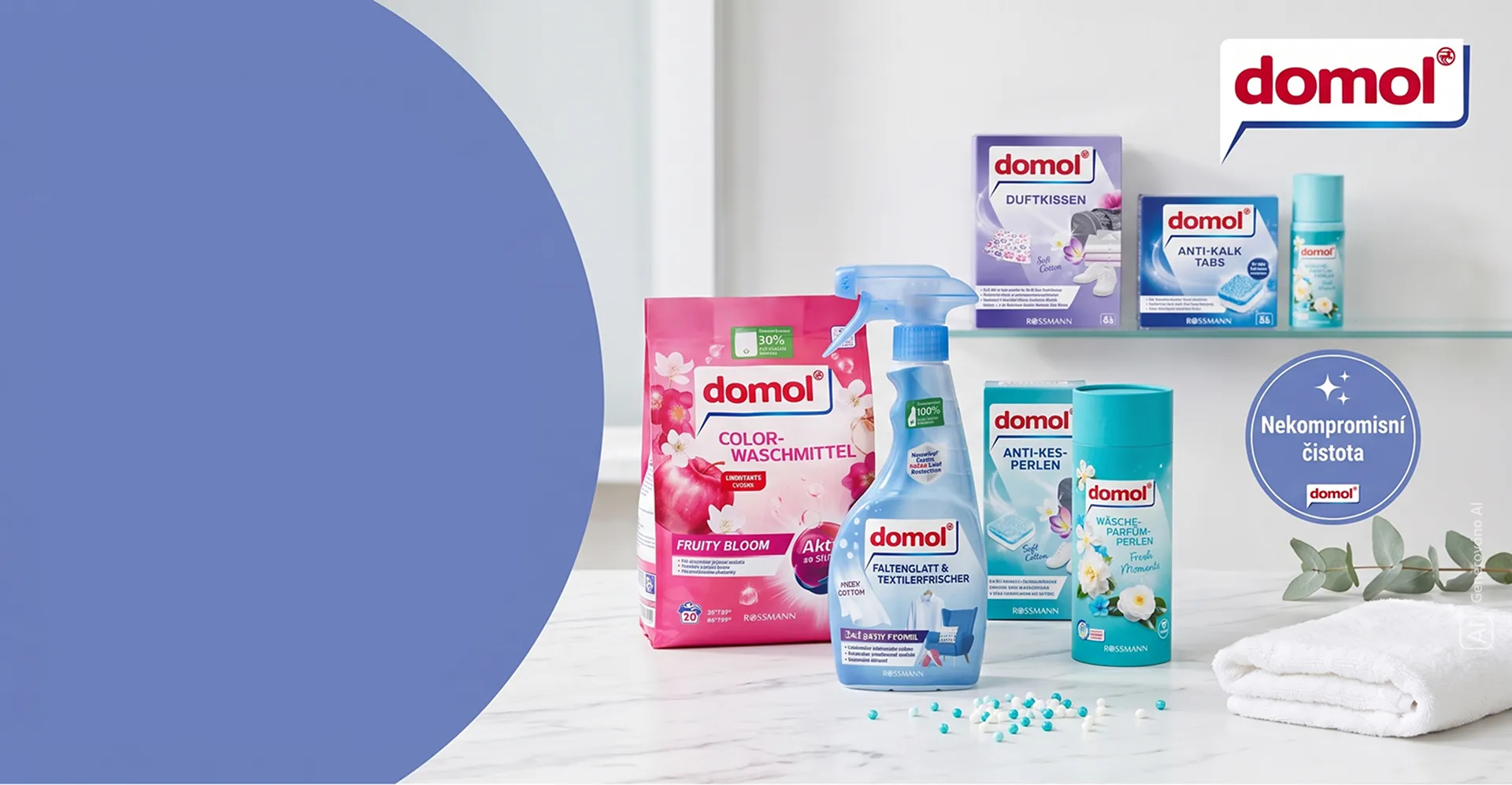 Produkty Domol v drogerii Rossmann