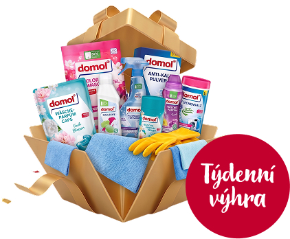 Balík produktů Domol v dárkovém balení